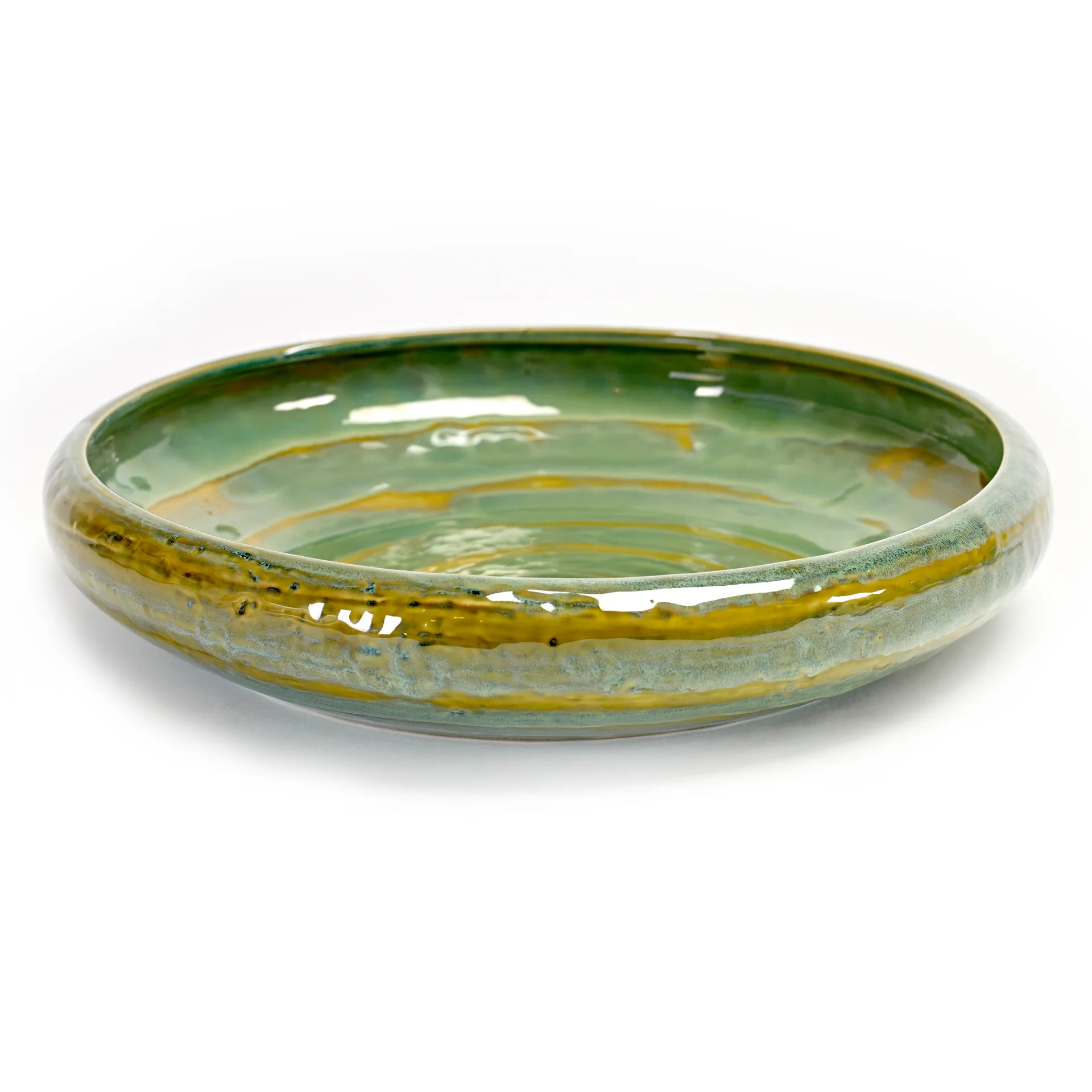 Pure serveerschaal 31 cm, Sea green Serax