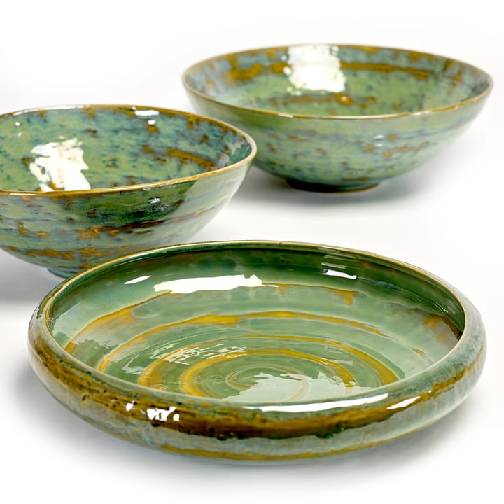 Pure serveerschaal 31 cm, Sea green Serax