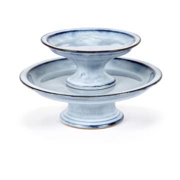 Pure taartschotel geglazuurd L Ø23,5 cm - Blue - Serax