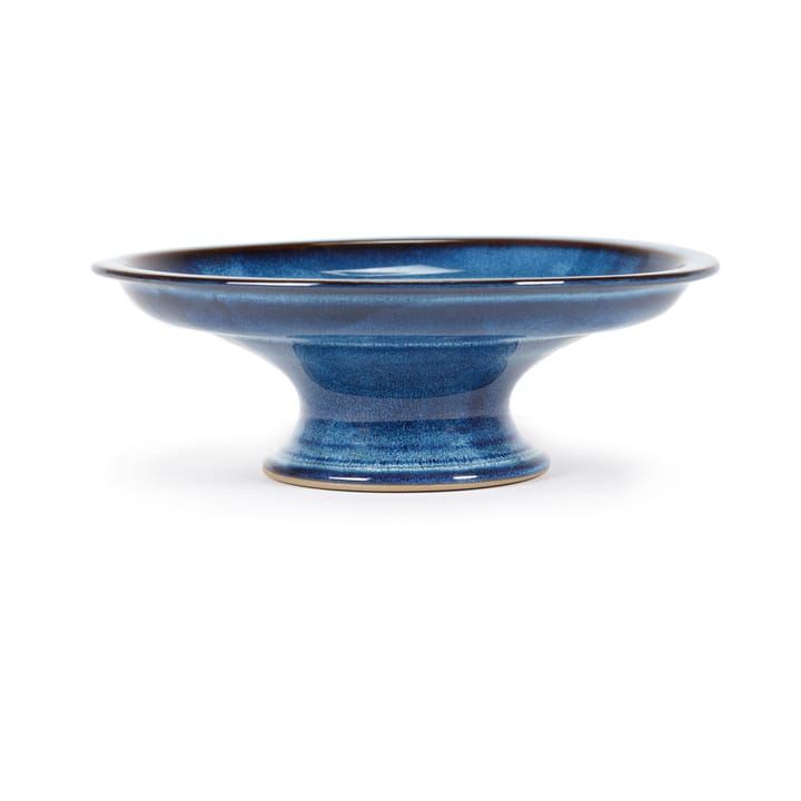 Pure taartschotel geglazuurd L Ø23,5 cm, Dark Blue Serax