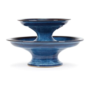 Pure taartschotel geglazuurd L Ø23,5 cm - Dark Blue - Serax
