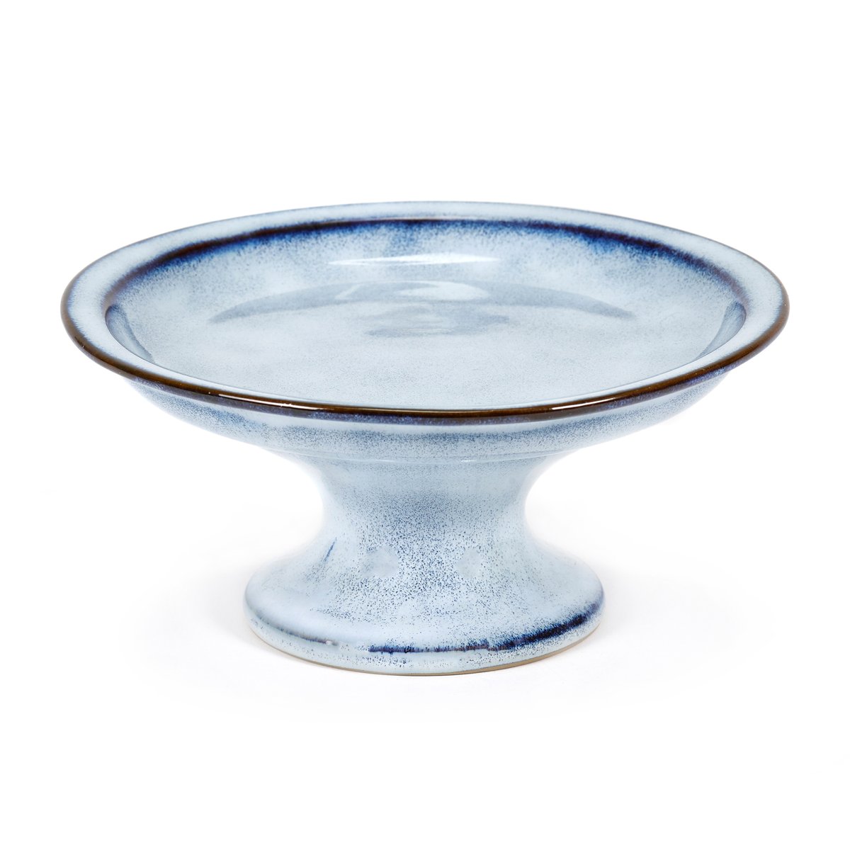Serax Pure taartschotel geglazuurd S o16,5 cm Blue | Scandinavisch Interieur | Taartstandaards | Blauw