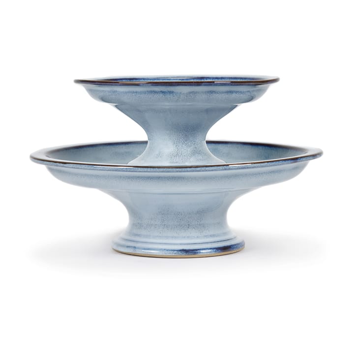 Pure taartschotel geglazuurd S Ø16,5 cm, Blue Serax