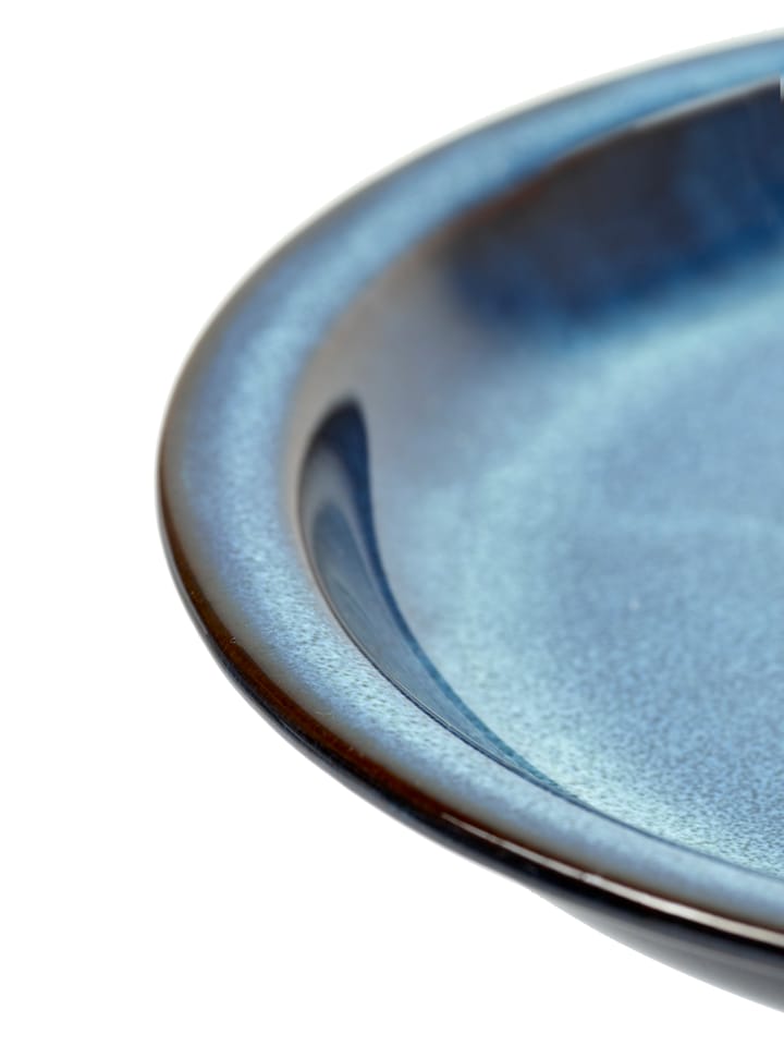 Pure taartschotel geglazuurd S Ø16,5 cm - Dark Blue - Serax
