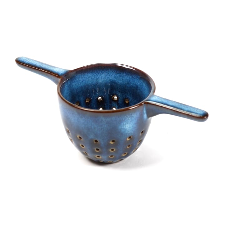 Pure theezeef geglazuurd Ø6 cm, Dark Blue Serax