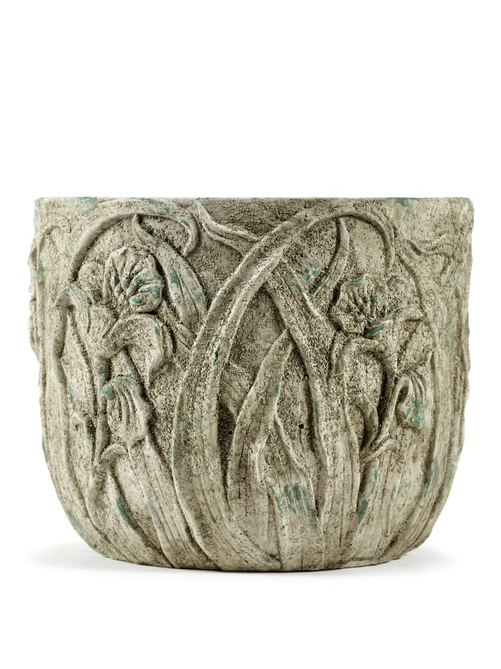 Rustic pot bloempatroon M 25,5 cm, Grey Serax