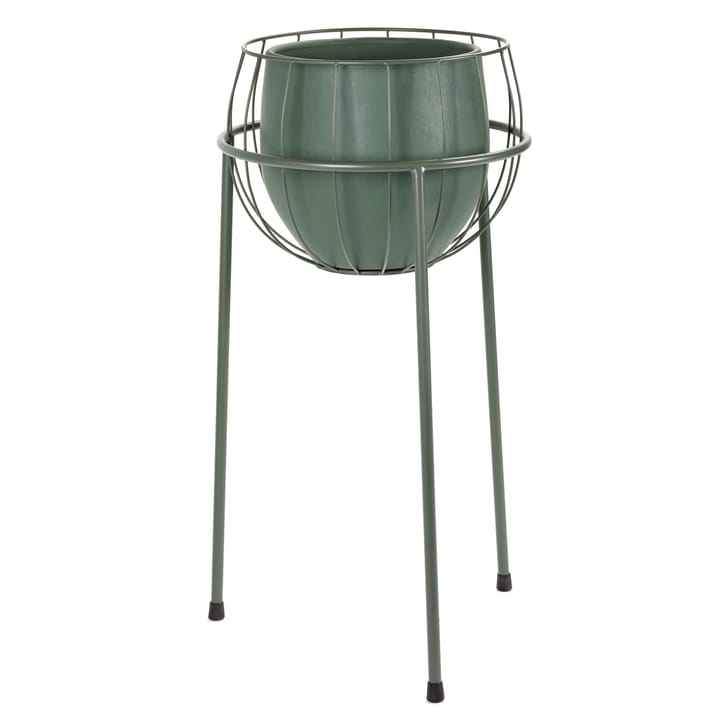 Serax pot met bloemenstandaard - Army green - Serax