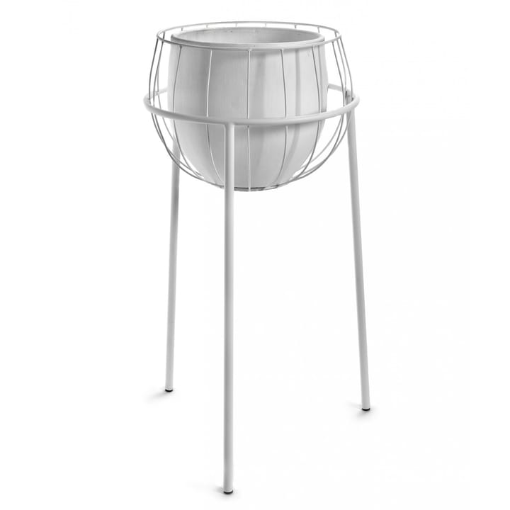 Serax pot met bloemenstandaard - White - Serax