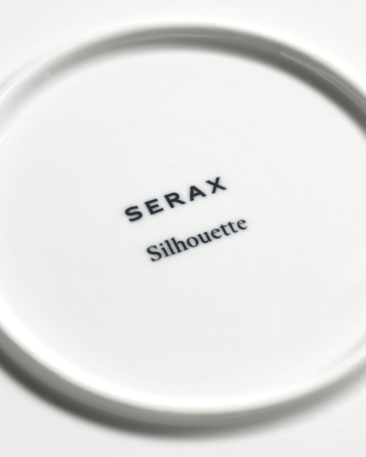 Silhouette bord L Ø26 cm, White Serax