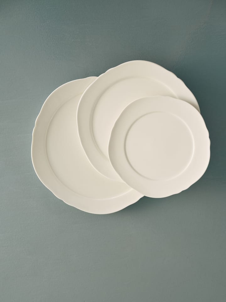 Silhouette bord L Ø26 cm, White Serax