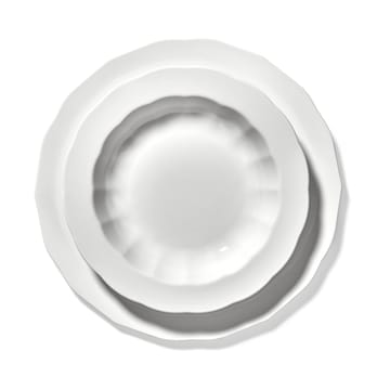 Silhouette bord L Ø26 cm - White - Serax