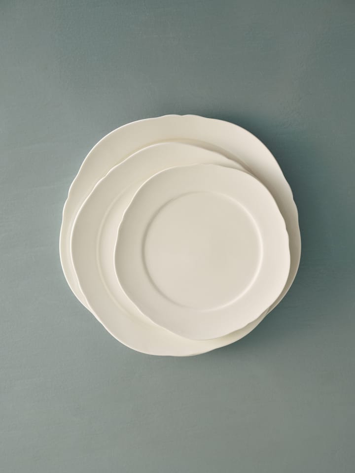 Silhouette bord S Ø20,6 cm, White Serax