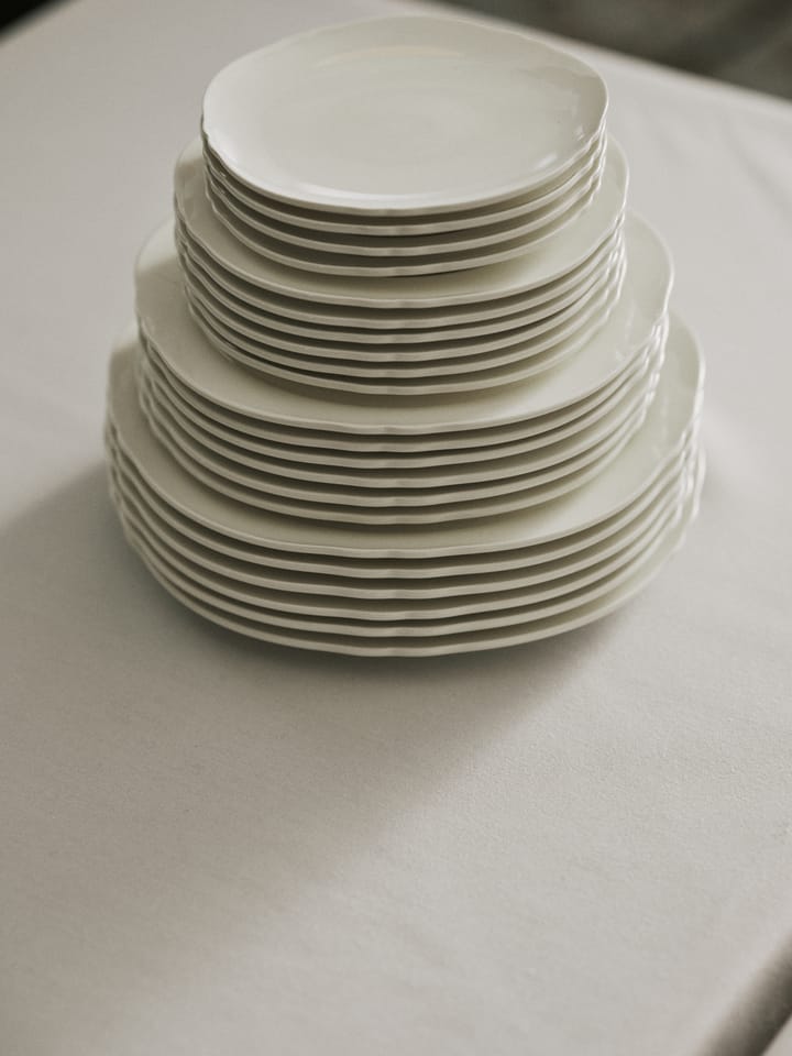 Silhouette bord S Ø20,6 cm, White Serax