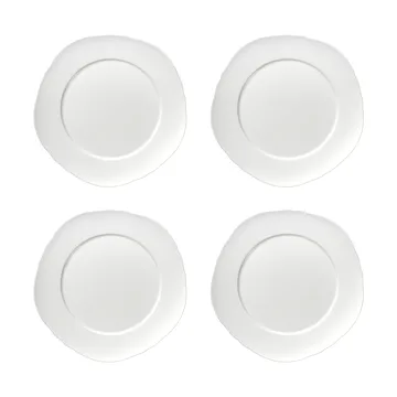 Silhouette bord XS Ø17 cm 4-pack - White - Serax