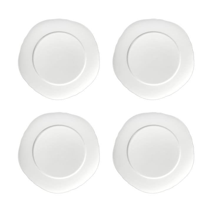 Silhouette bord XS Ø17 cm 4-pack - White - Serax