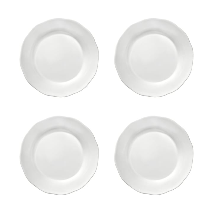 Silhouette diep bijbord M Ø15 cm 4-pack - White - Serax