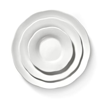 Silhouette diep bijbord M Ø15 cm - White - Serax