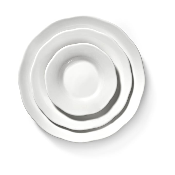 Silhouette diep bijbord M Ø15 cm, White Serax