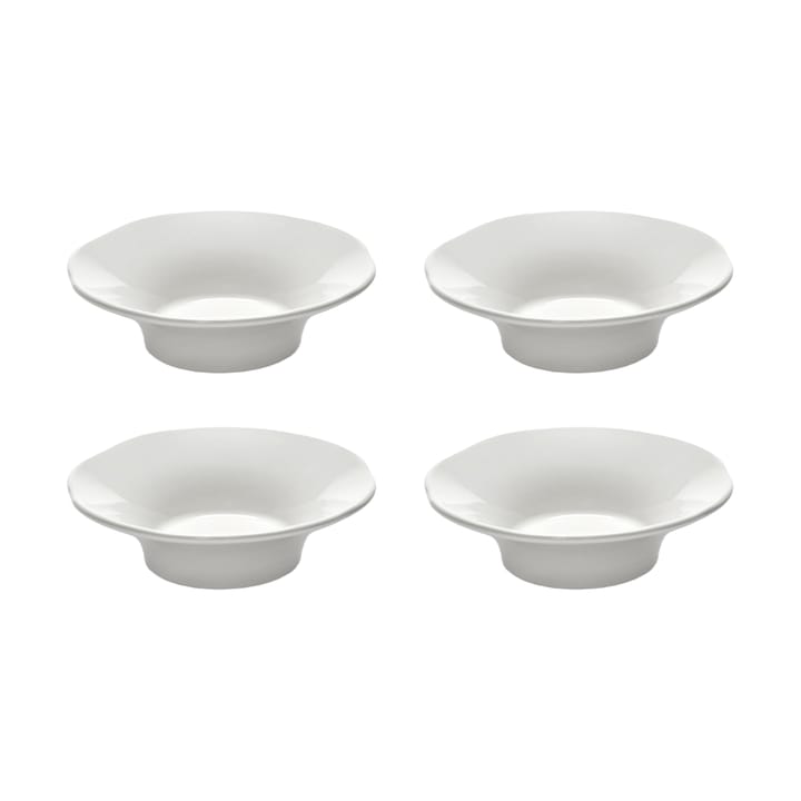 Silhouette diep bijbord S Ø10,5 cm 4-pack - White - Serax