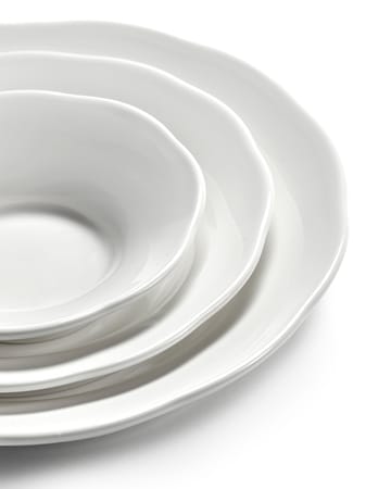Silhouette diep bijbord S Ø10,5 cm - White - Serax