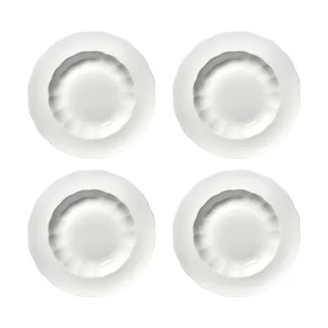 Silhouette diep bord L Ø27 cm 4-pack - White - Serax