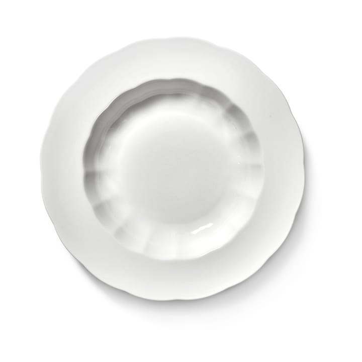 Silhouette diep bord L Ø27 cm - White - Serax