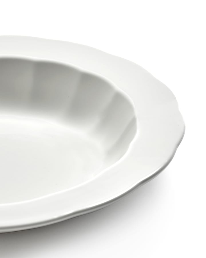 Silhouette diep bord L Ø27 cm, White Serax