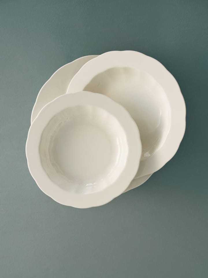 Silhouette diep bord L Ø27 cm, White Serax