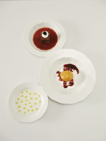 Silhouette diep bord S Ø21,5 cm 4-pack - White - Serax