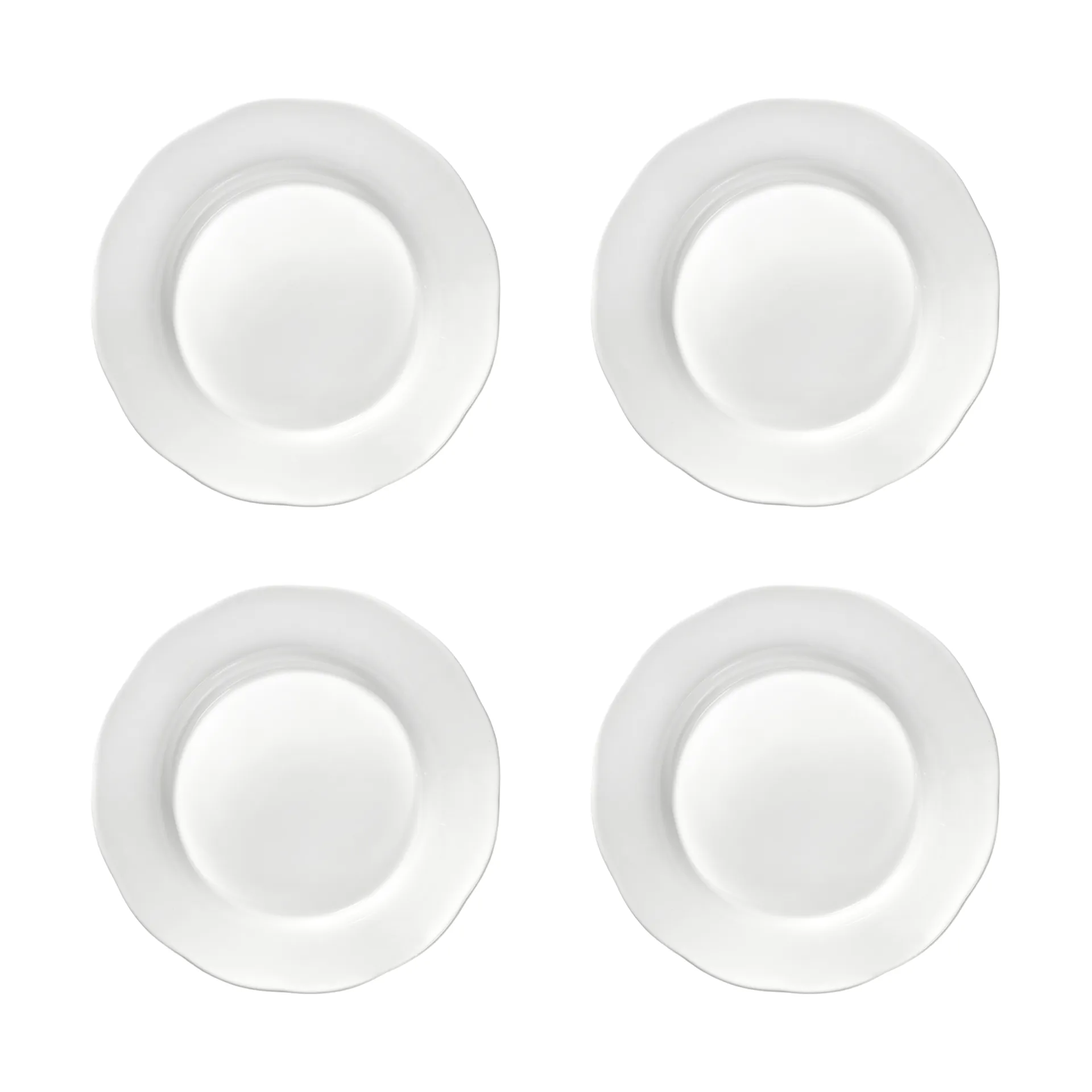 Silhouette diepe bijbord L Ø18,5 cm 4-pack, White Serax