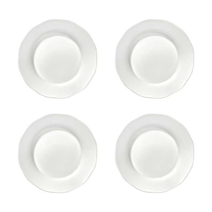 Silhouette diepe bijbord L Ø18,5 cm 4-pack - White - Serax