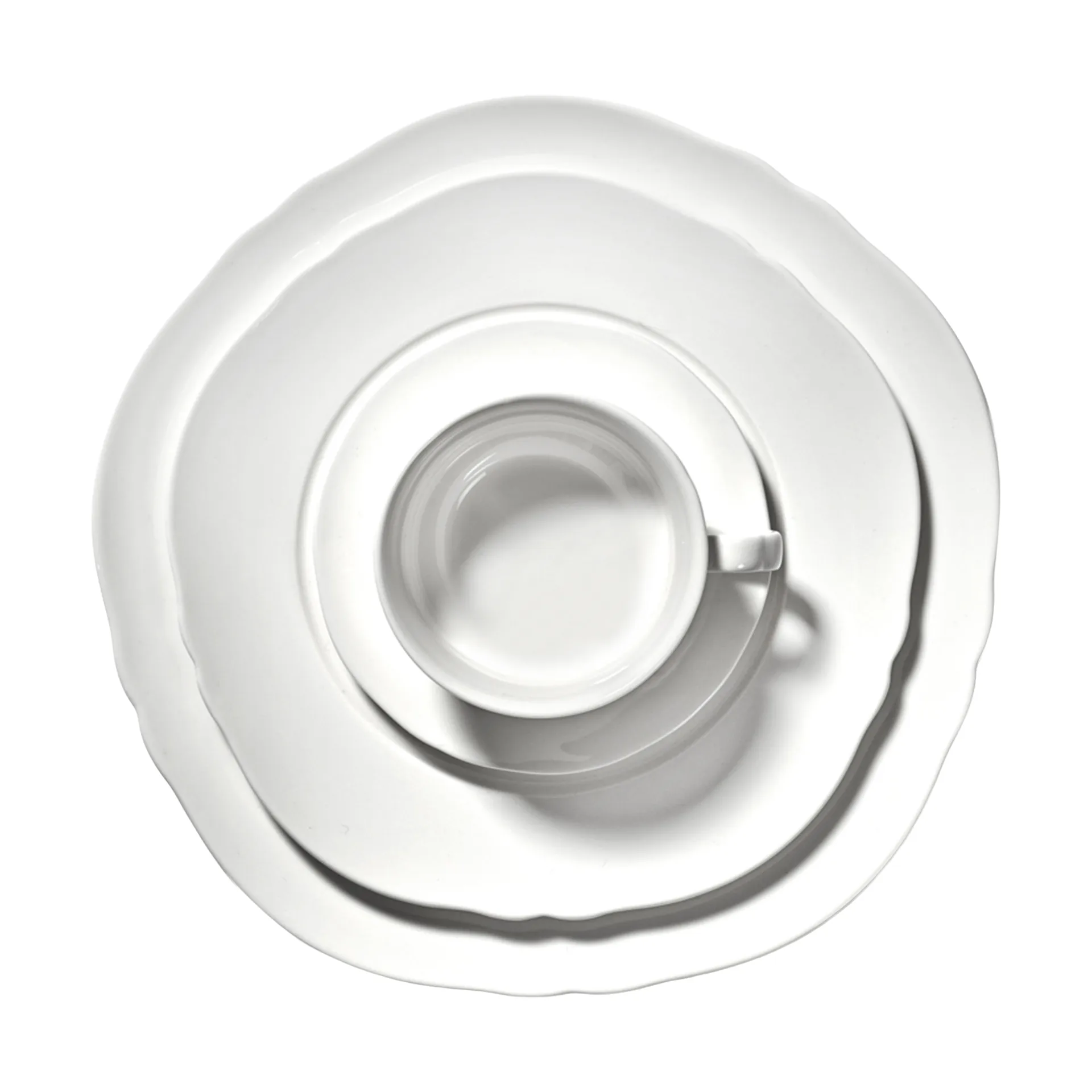 Silhouette espressokopje 10 cl 4-pack, White Serax