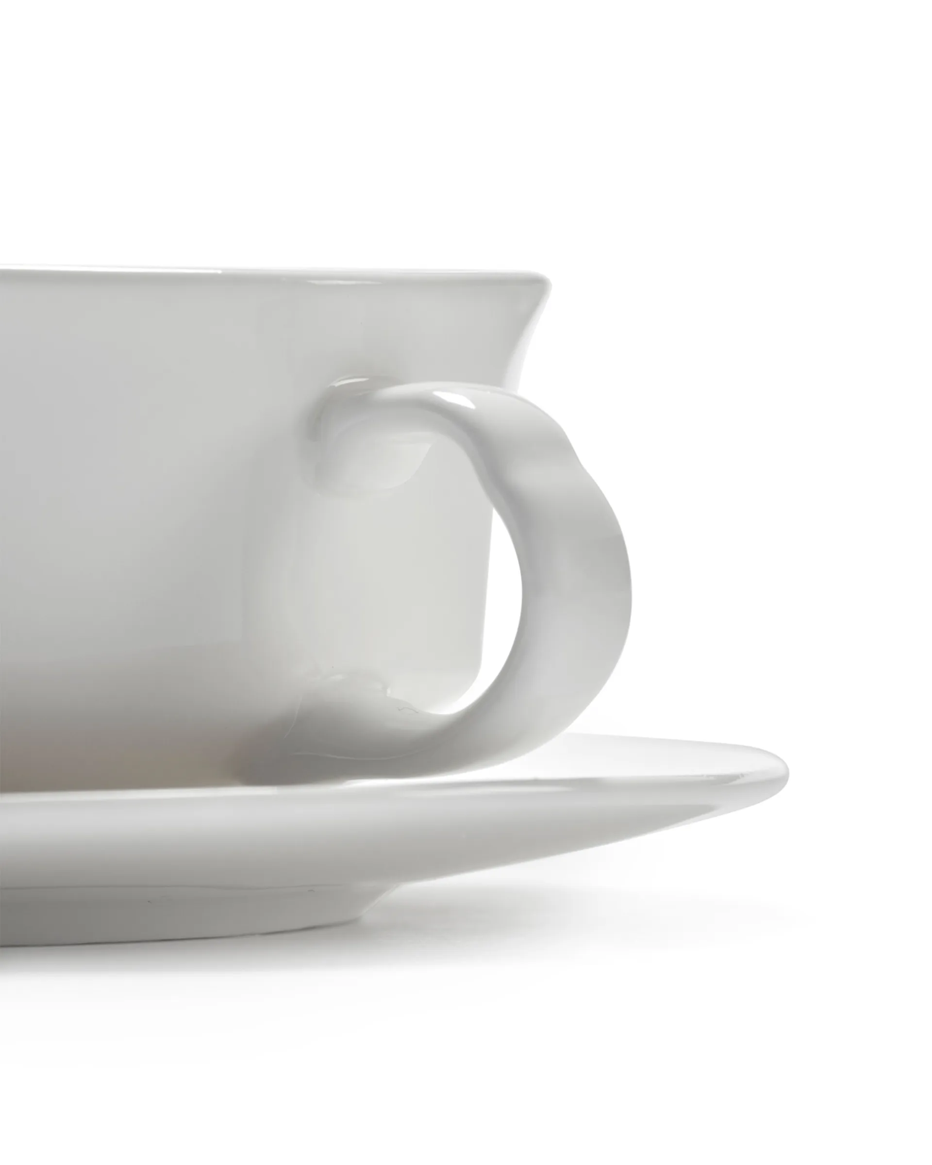 Silhouette espressokopje 10 cl 4-pack, White Serax