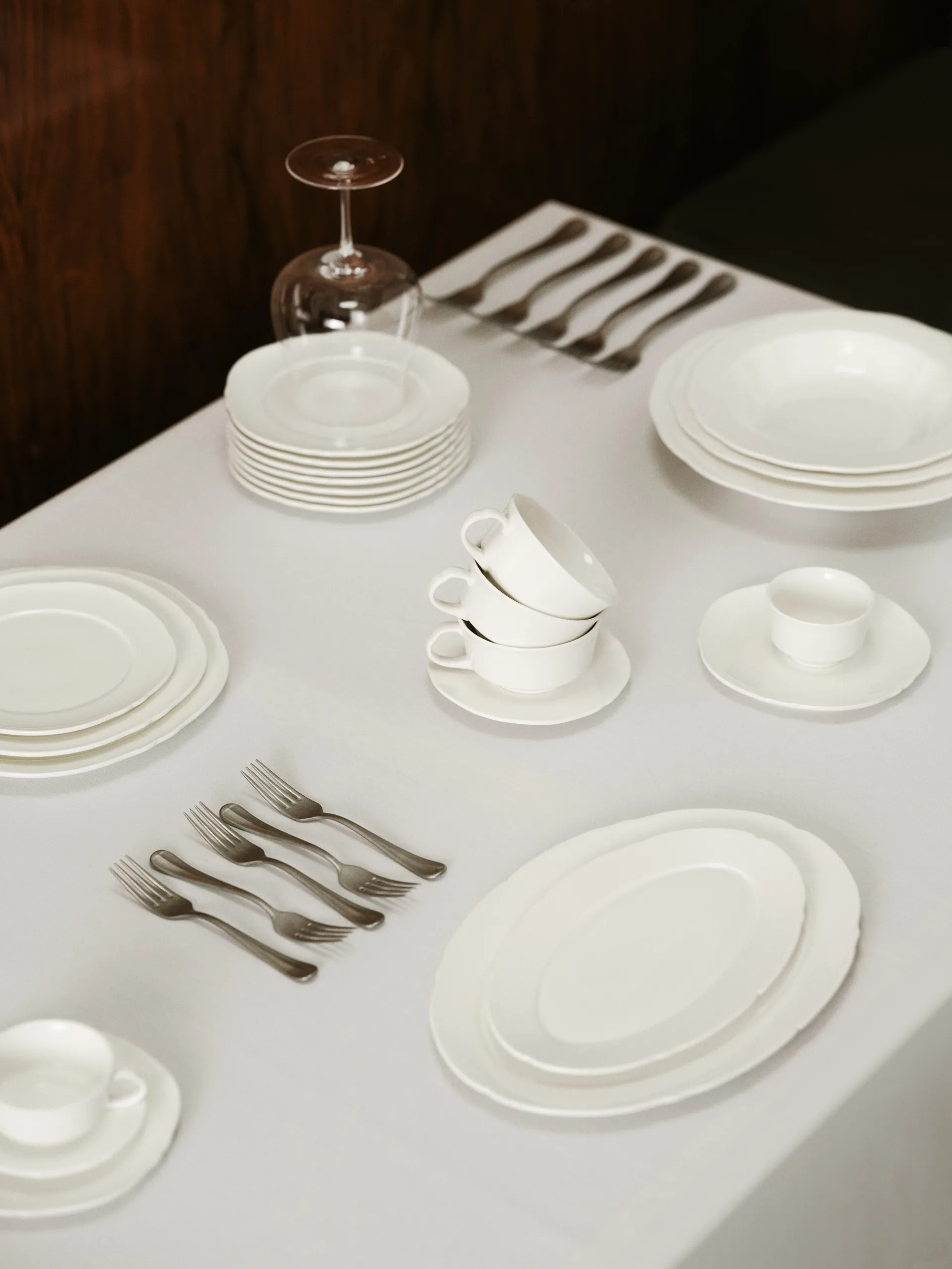 Silhouette espressokopje 10 cl 4-pack, White Serax