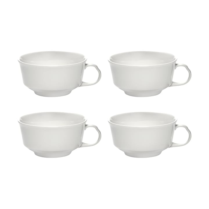 Silhouette koffiekop 19 cl 4-pack - White - Serax