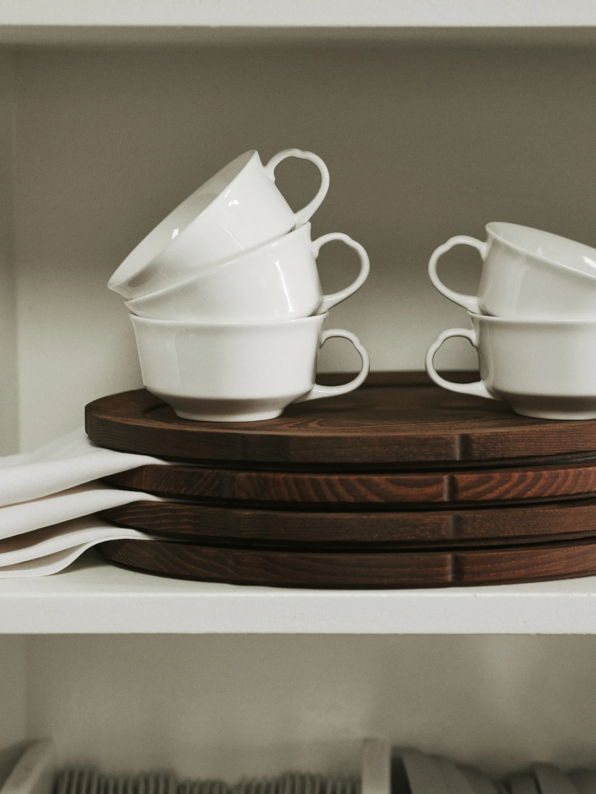 Silhouette koffiekop 19 cl 4-pack, White Serax