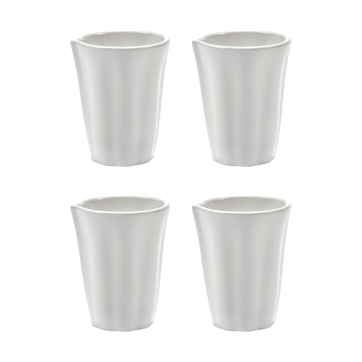 Silhouette melkkan 7 cl 4-pack - White - Serax