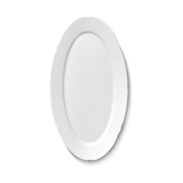 Silhouette ovaal bord S 10x18,5 cm, White Serax