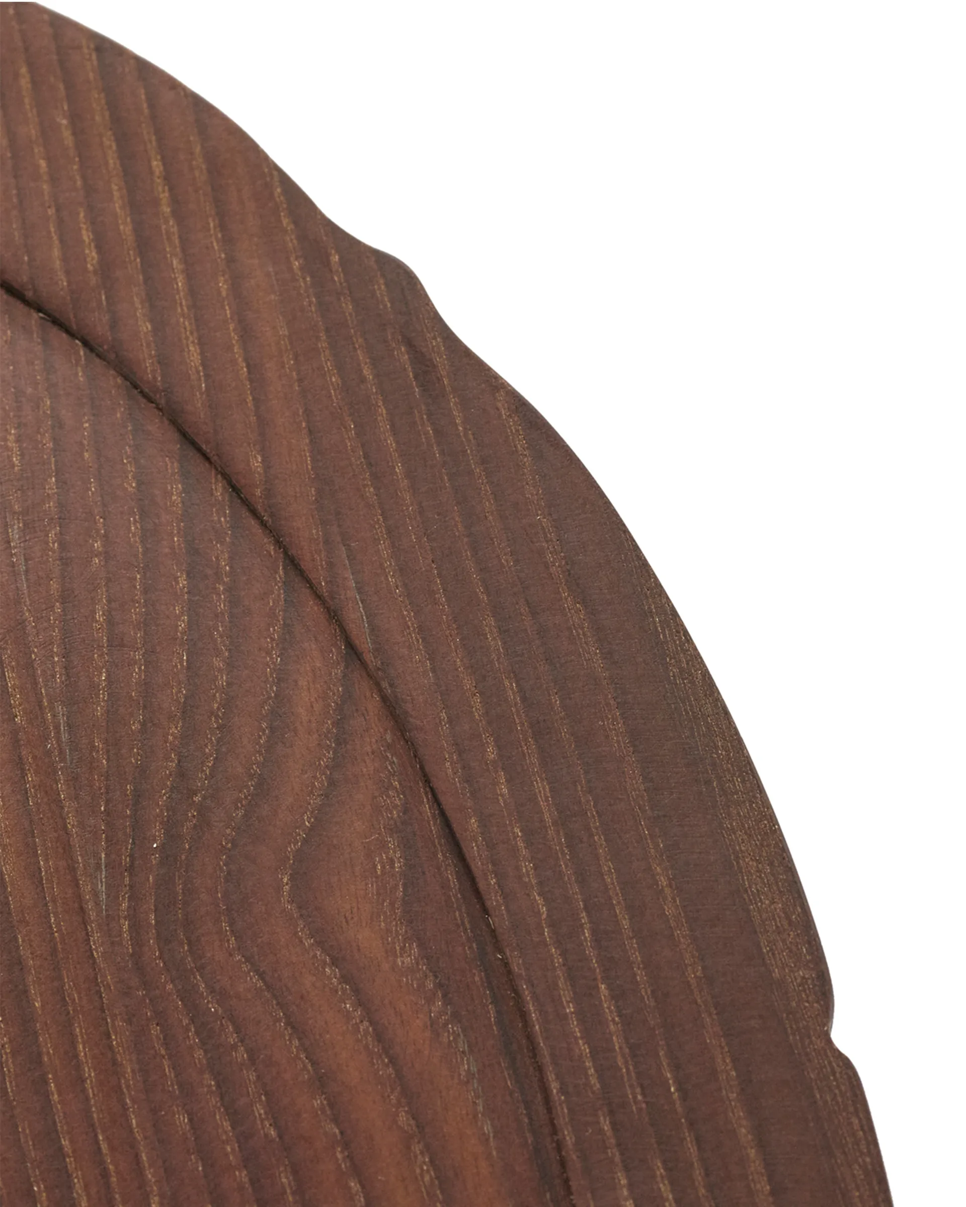 Silhouette ovaal dienblad 21x30 cm, Essenhout Serax