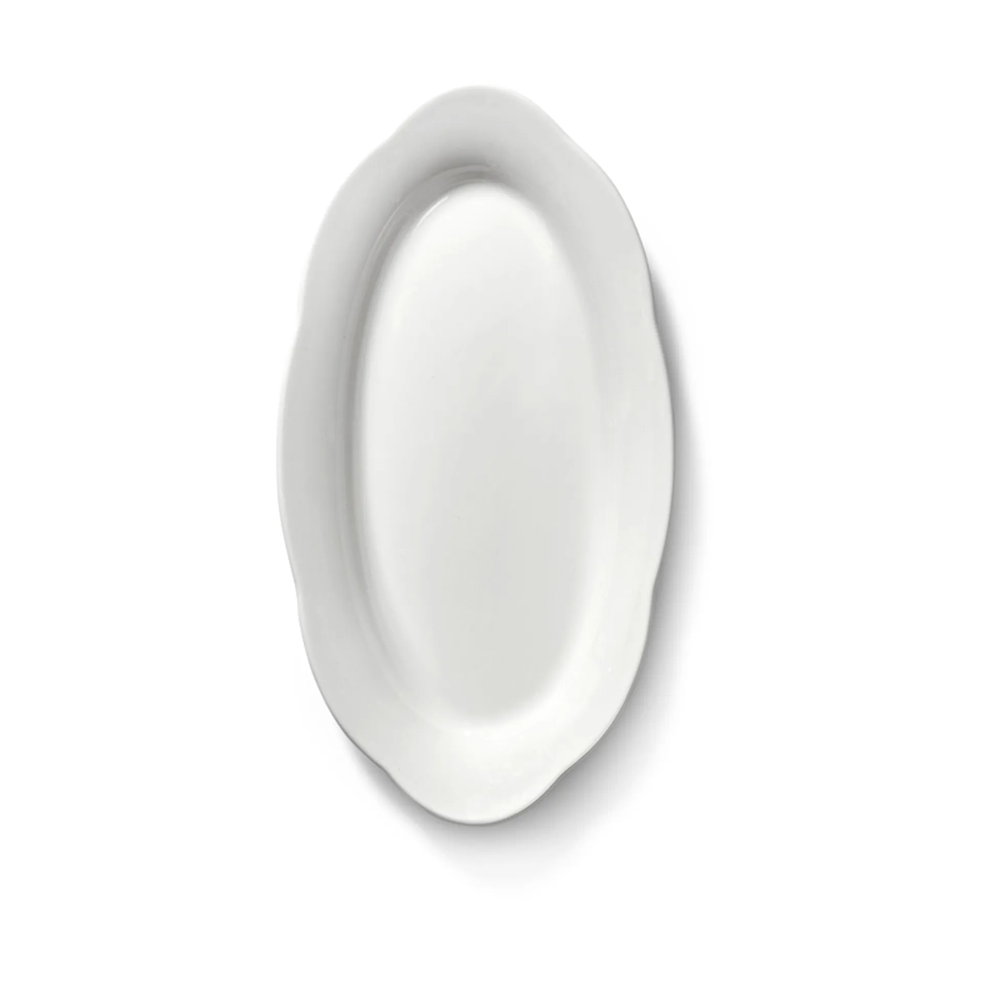 Silhouette oval diep bord S 10x18,5 cm 2-pack, White Serax