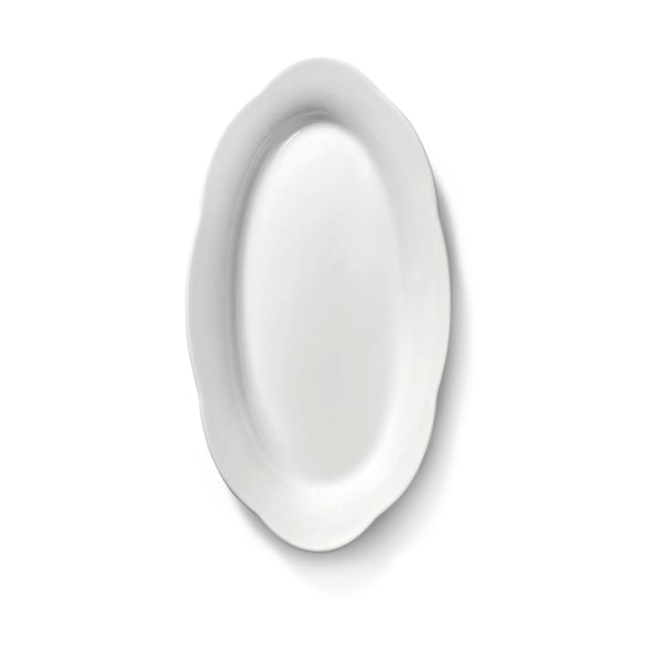 Silhouette oval diep bord S 10x18,5 cm, White Serax