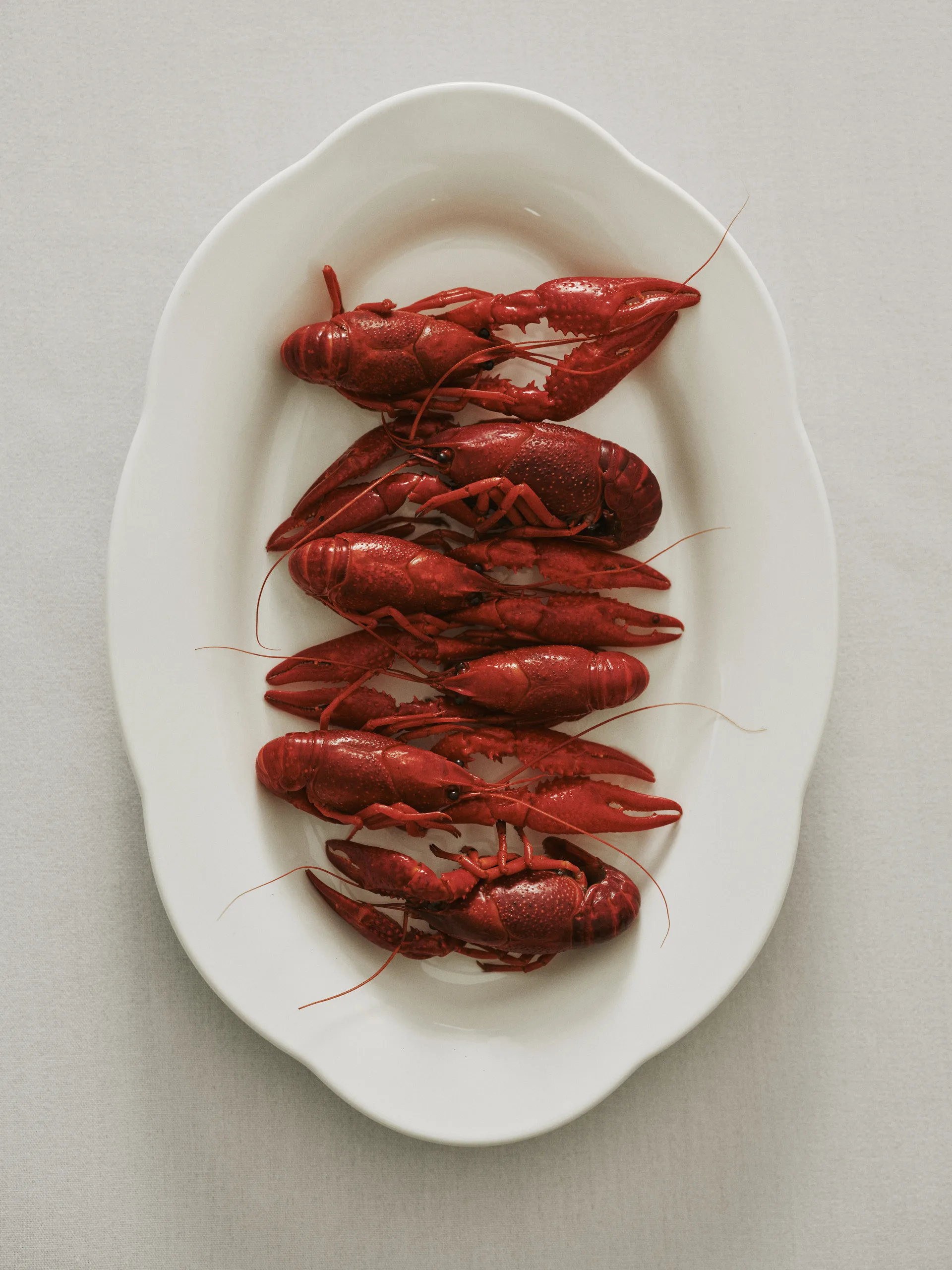 Silhouette ovale diepe schaal M 15x24,5 cm 2-pack, White Serax