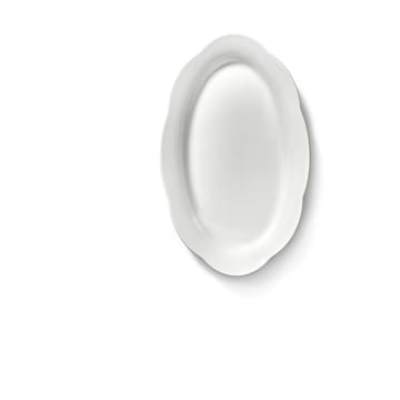 Silhouette ovale diepe schaal M 15x24,5 cm - White - Serax