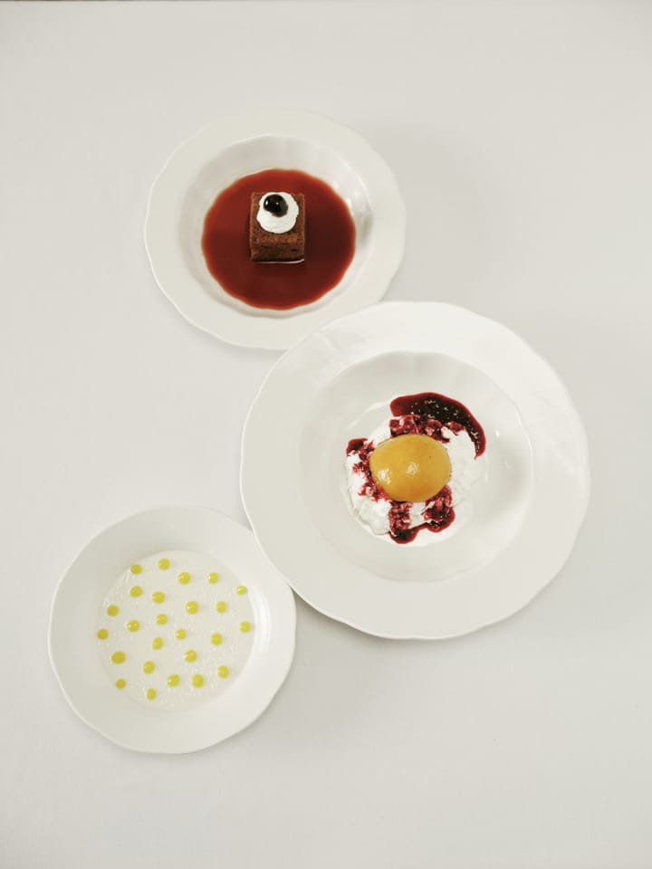 Silhouette pasta bord Ø22 cm, White Serax