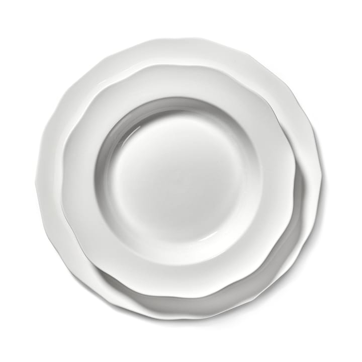 Silhouette pasta bord Ø22 cm, White Serax