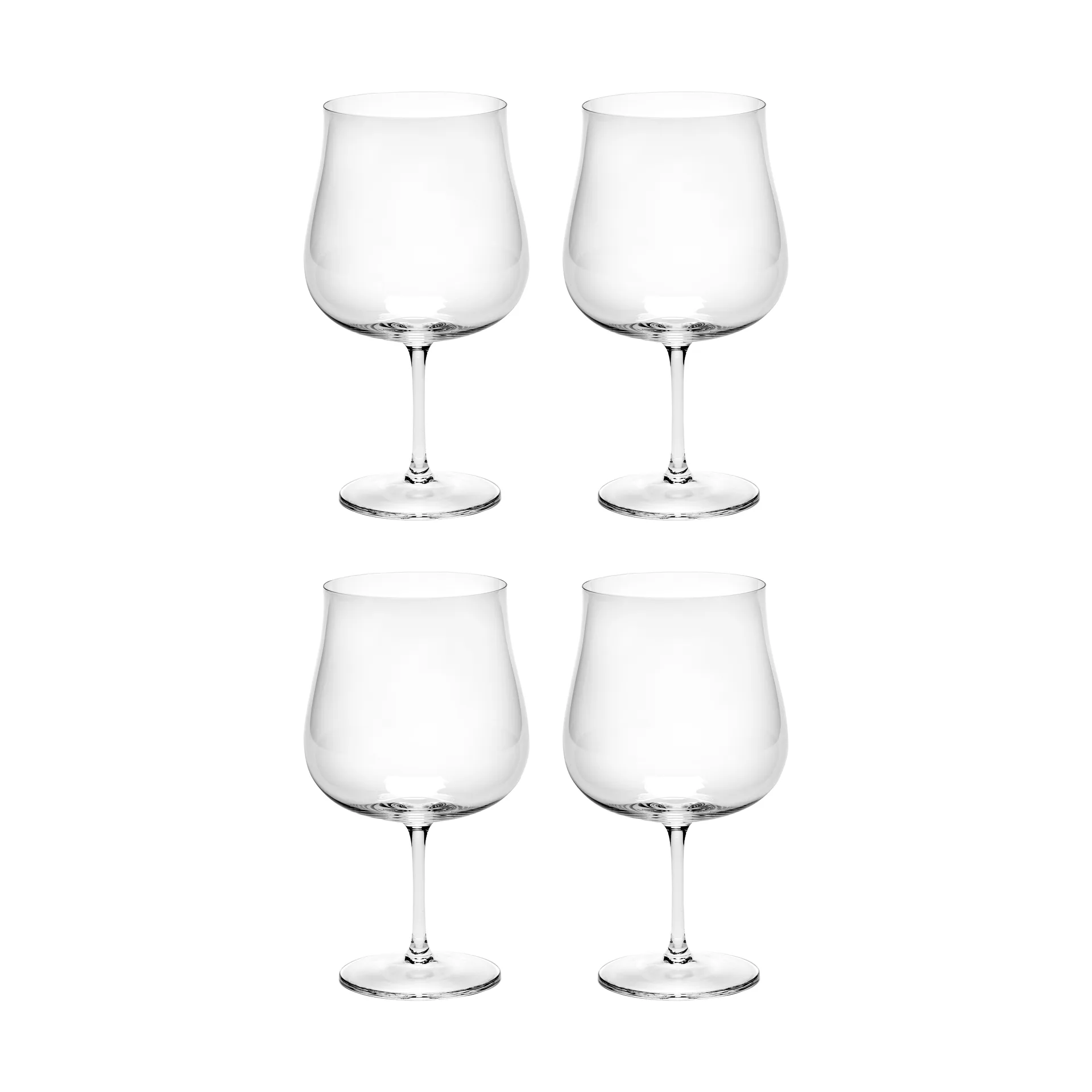 Silhouette rodewijnglas 69 cl 4-pack, Clear Serax