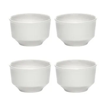 Silhouette schaal XS 10 cl 4-pack - White - Serax