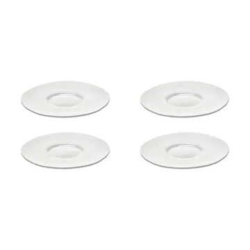 Silhouette schotel voor espressokop Ø10,3 cm 4-pack - White - Serax