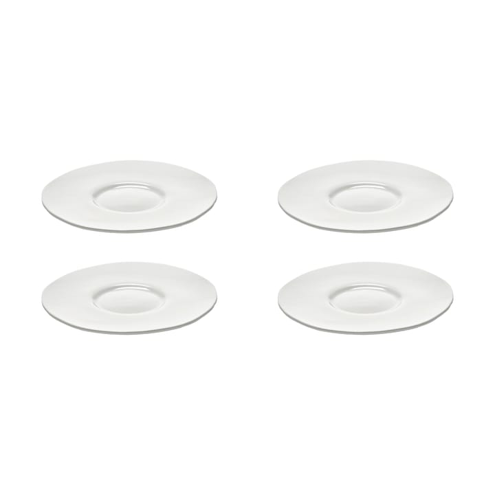 Silhouette schotel voor espressokop Ø10,3 cm 4-pack - White - Serax