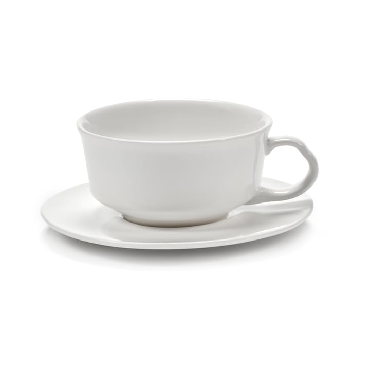 Silhouette schotel voor espressokop Ø10,3 cm, White Serax